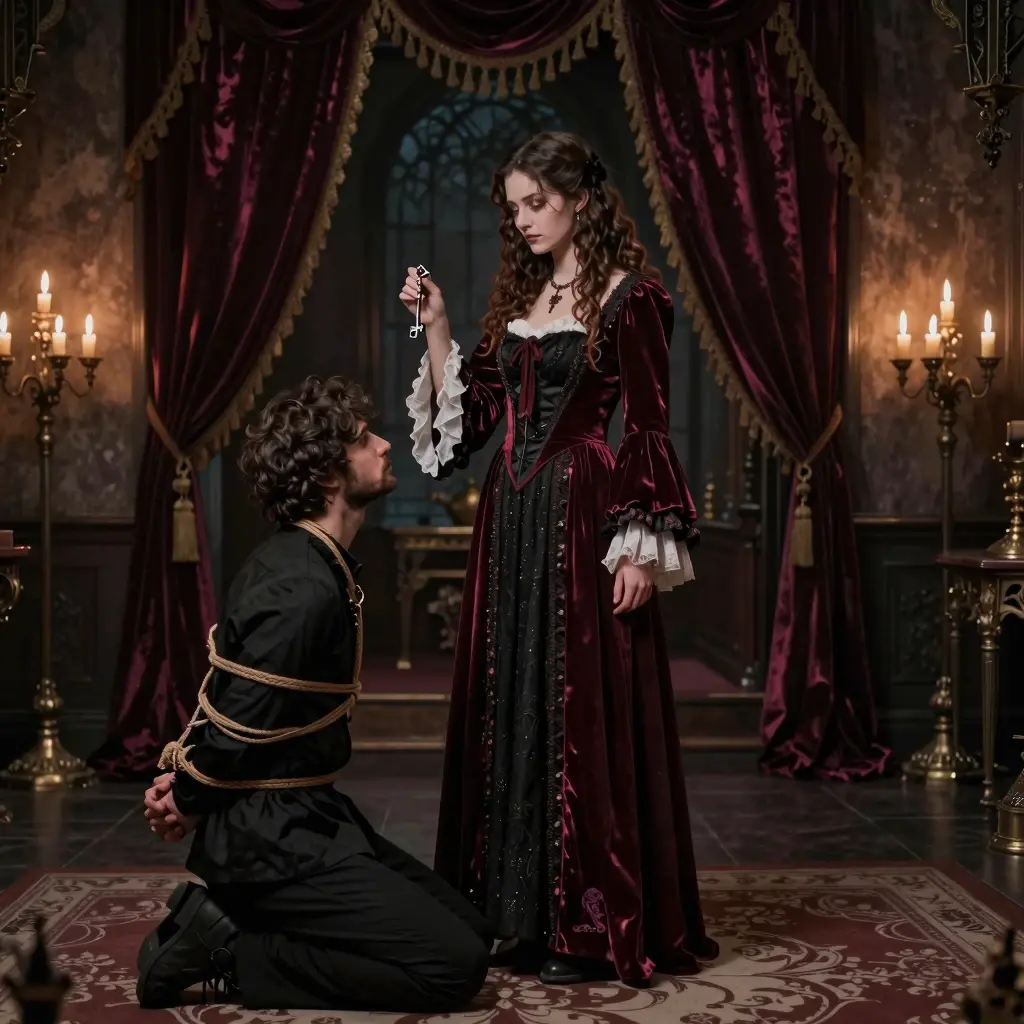 chastity keyholder captions