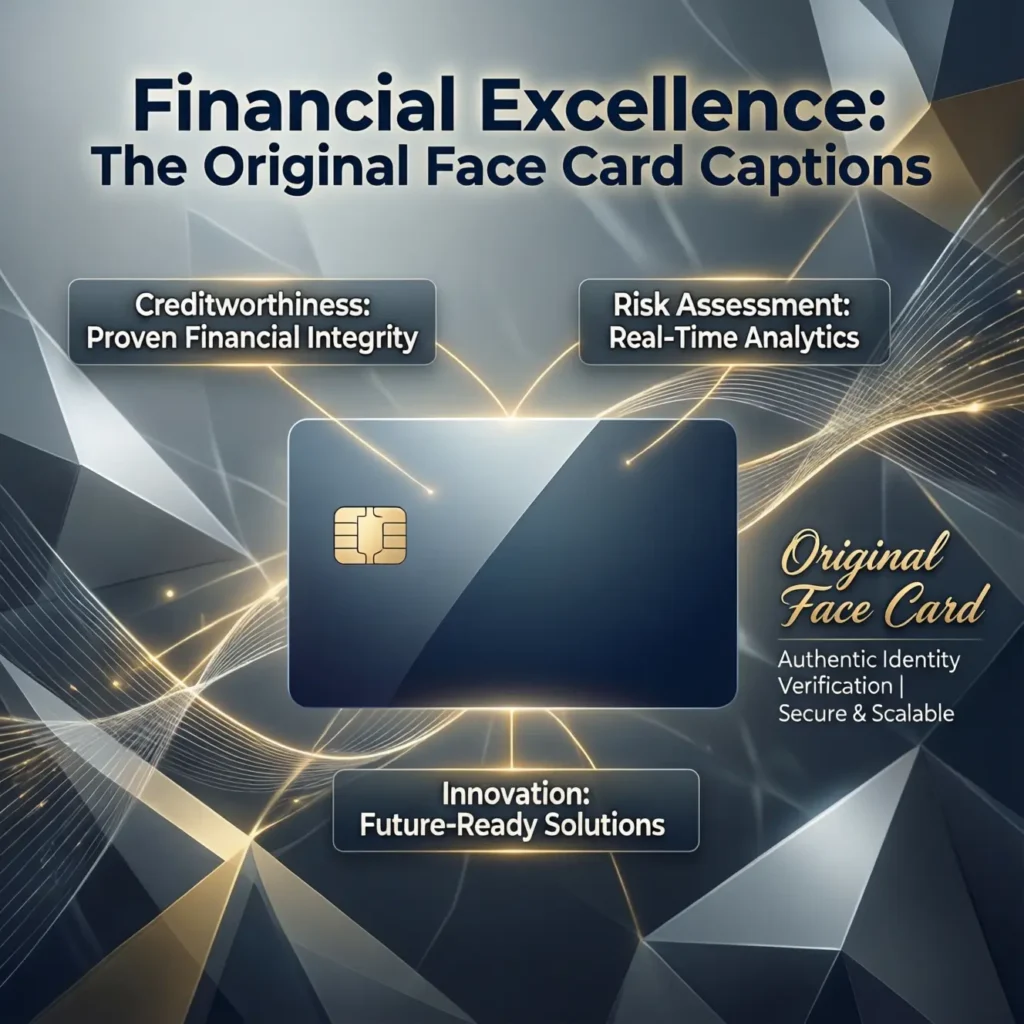 Financial Excellence: The Original Face Card Captions