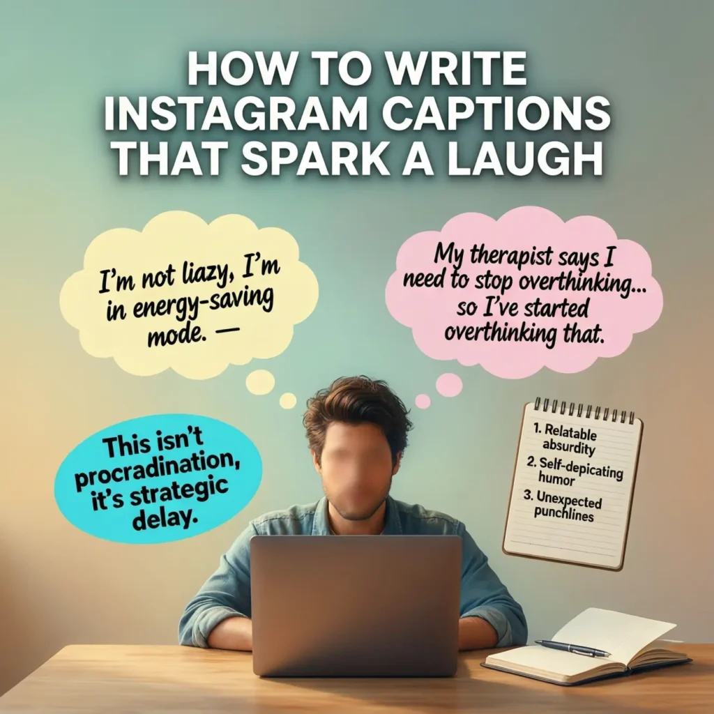 How to Write Instagram Captions that Spark a Laugh