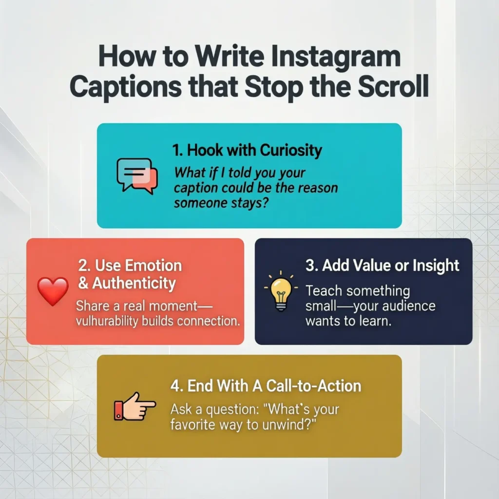 How to Write Instagram Captions that Stop the Scroll