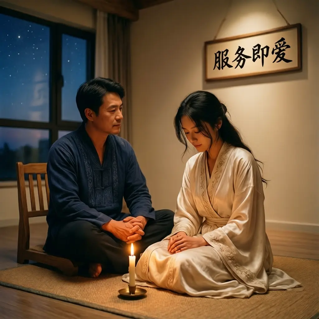 Romantic and Devotional Themes in Service-Focused Captions