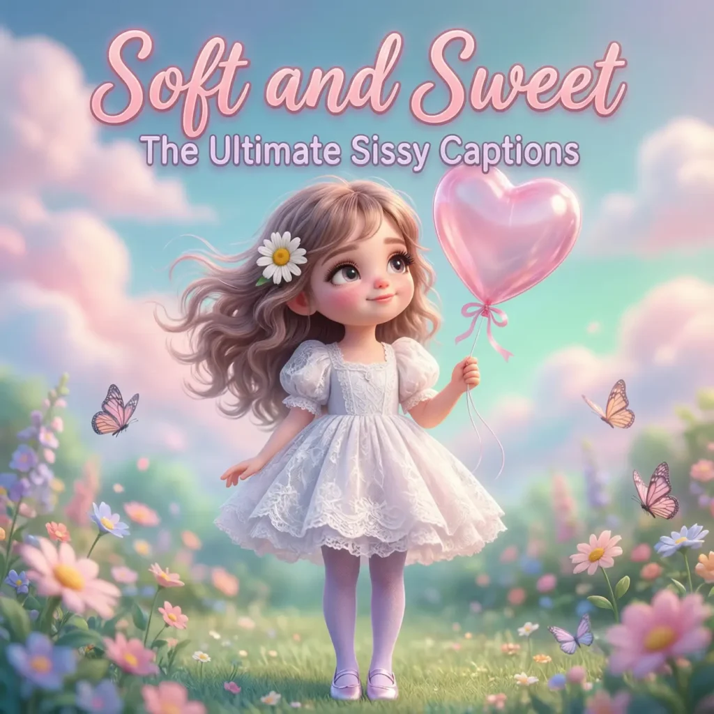 Soft and Sweet: The Ultimate Sissy Captions GIF