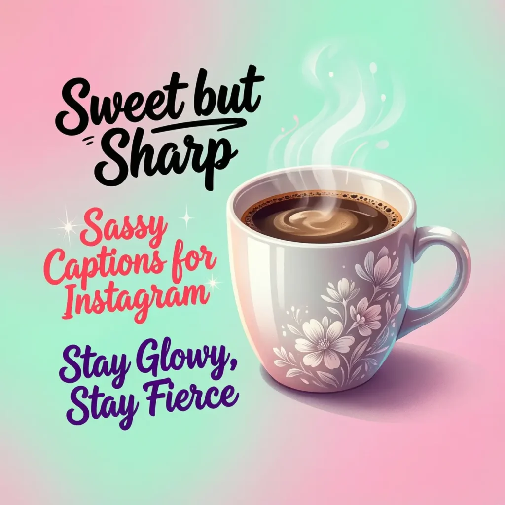 Sweet but Sharp: Sassy Captions for Instagram