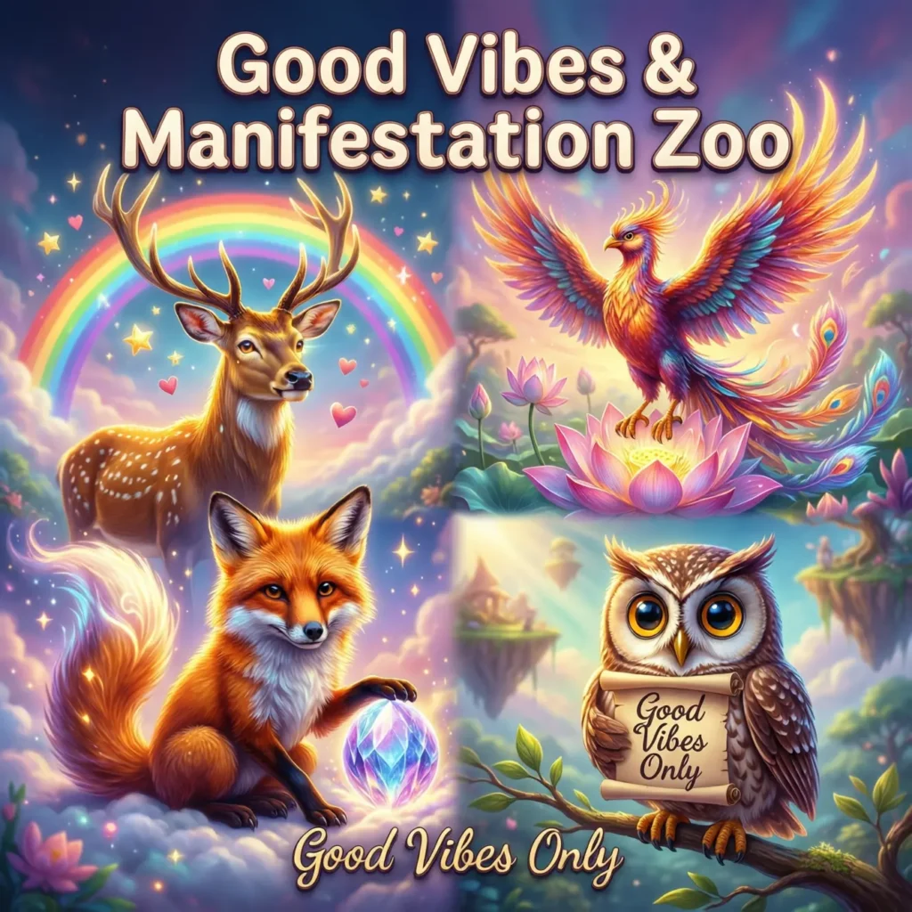 The "Good Vibes" & Manifestation Zoo Caption for Instagram