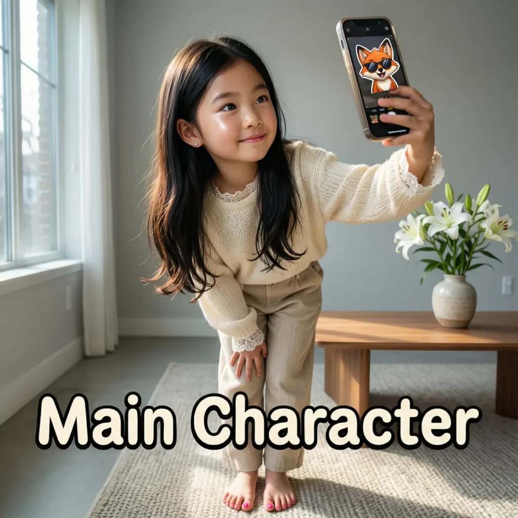 The "Main Character" Animal Selfie Caption for Instagram