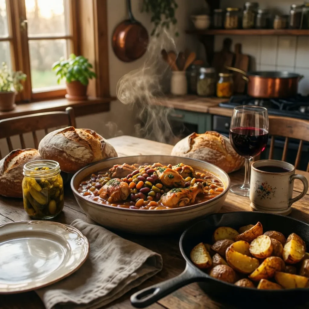 The "Slow Food" & Home-Cooked Dinner Caption for Instagram