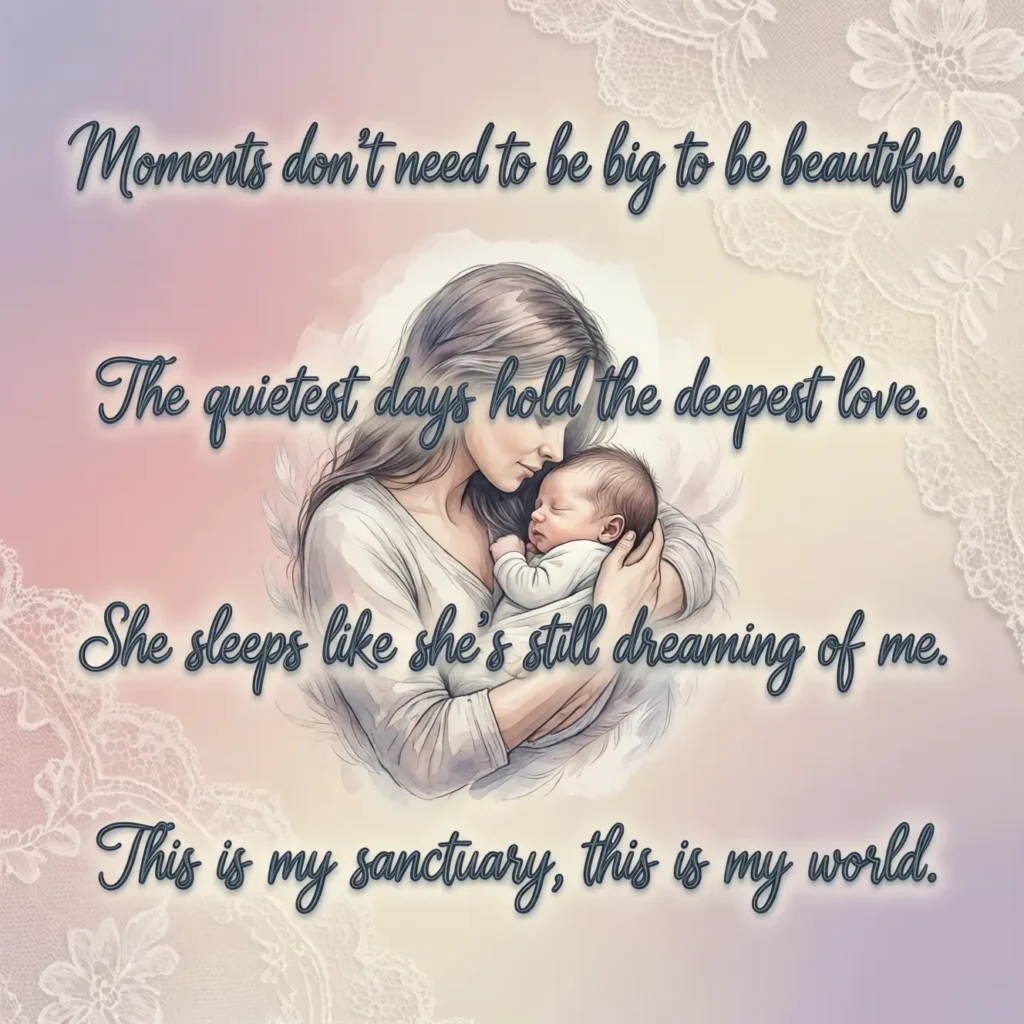 The "Soft Motherhood" Aesthetic Mom Captions for Instagram