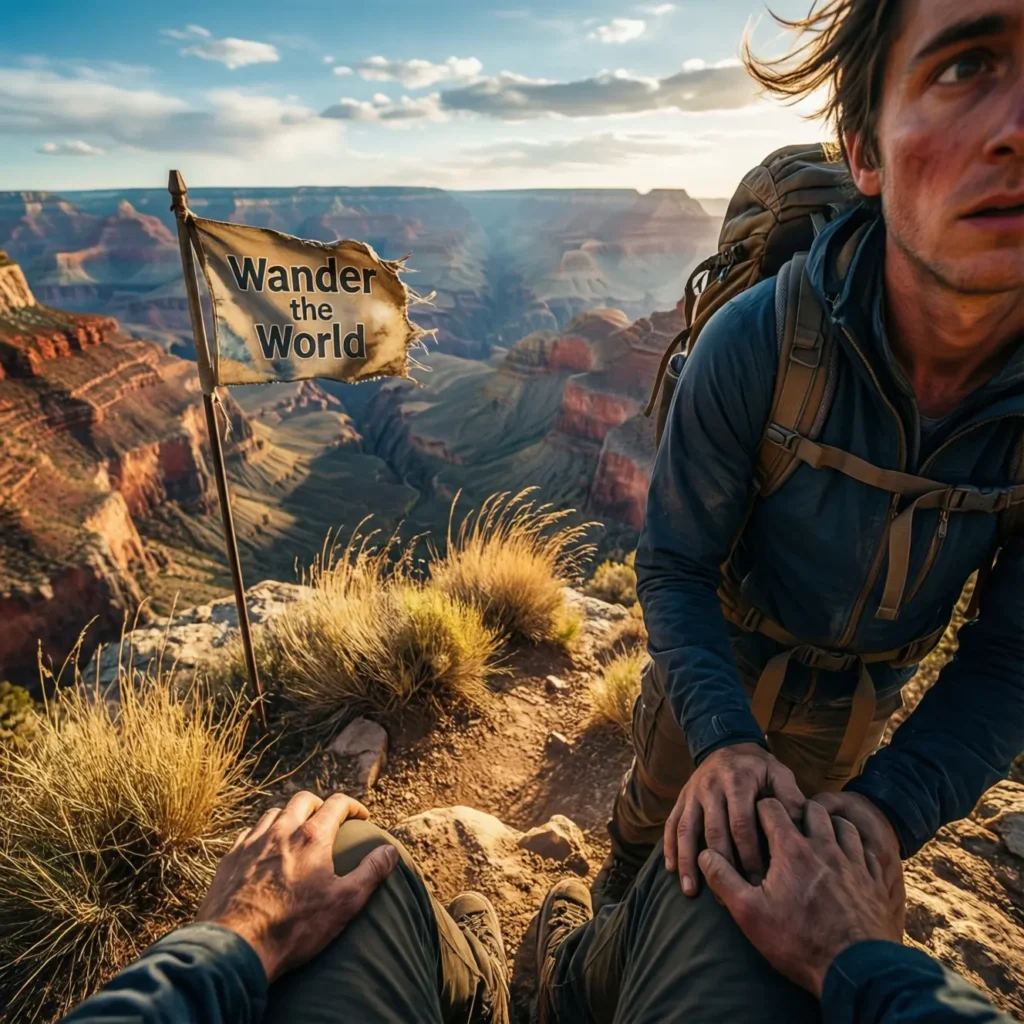 Wander the World with an Adventurous POV Captions