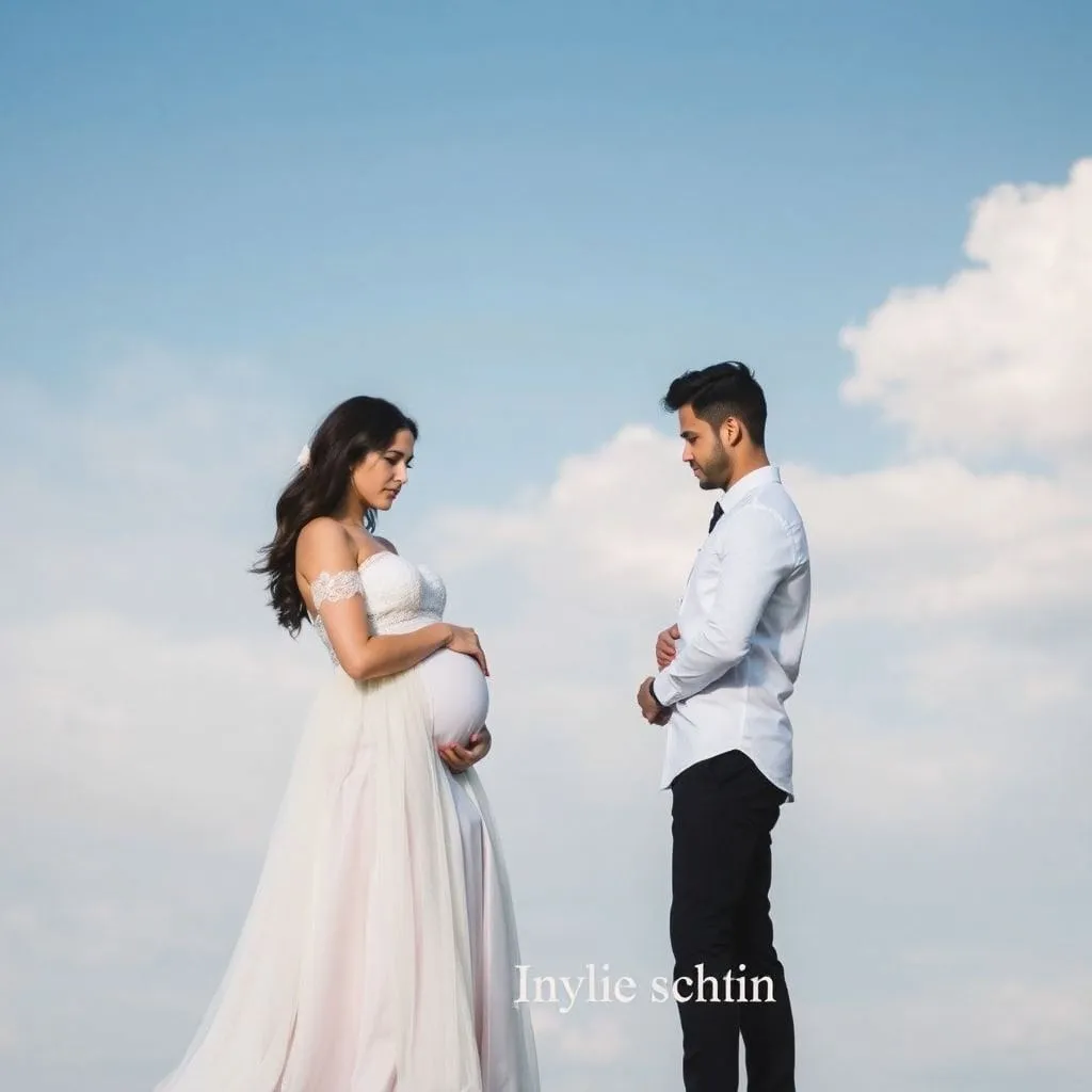 couple maternity photo captions