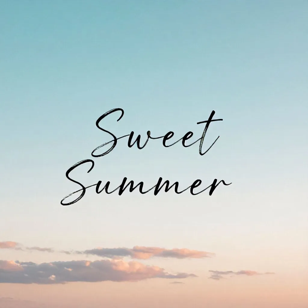 cute summer captions