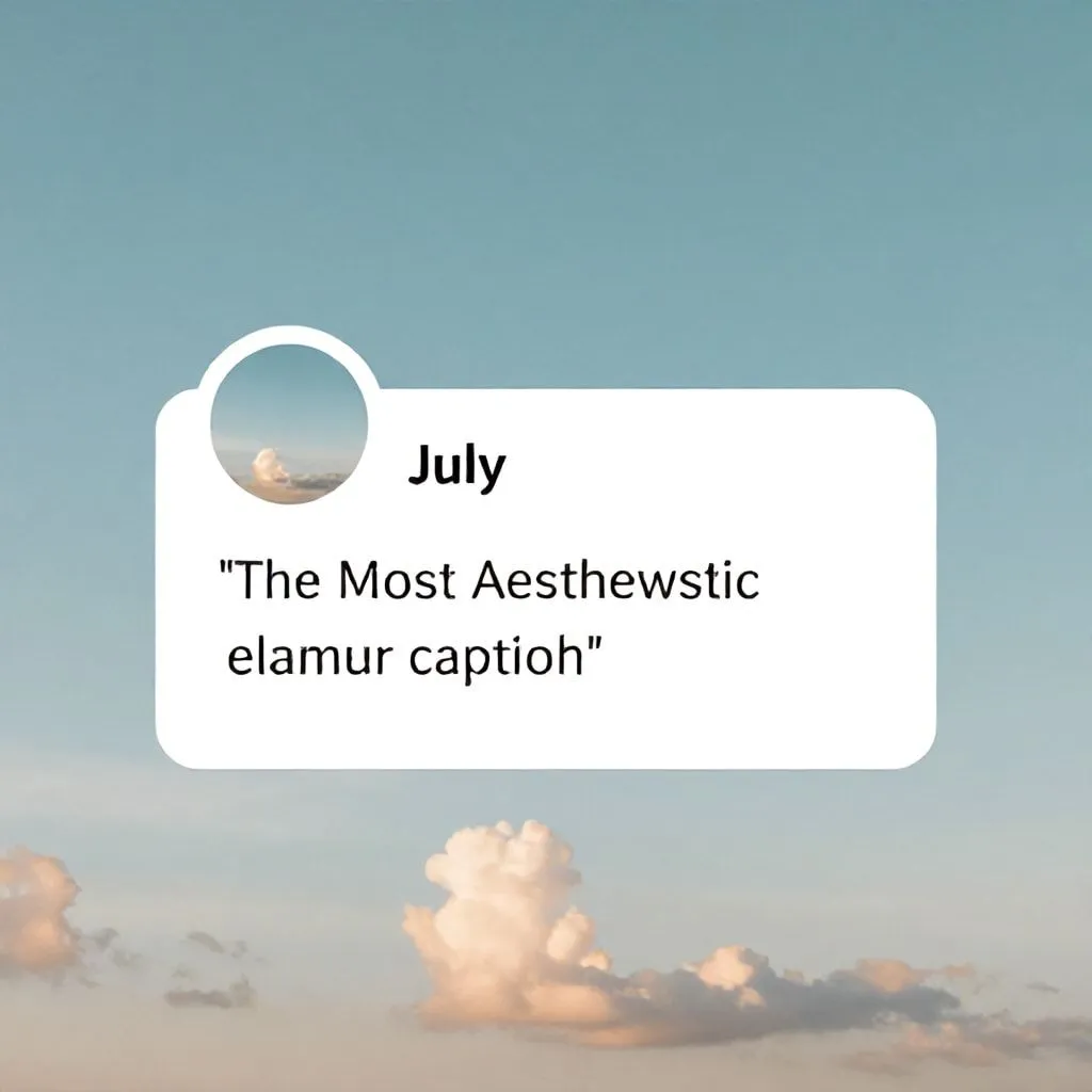 july instagram captions