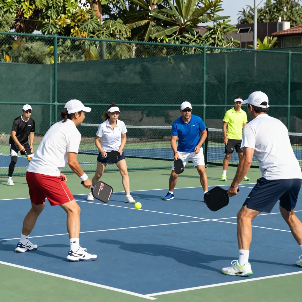 pickleball captions