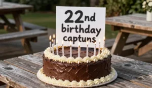 22nd birthday captions