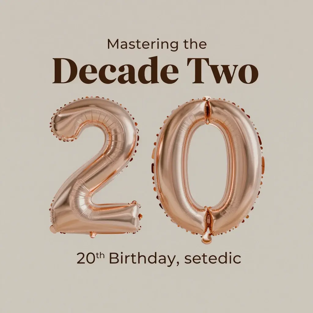 20th birthday captions