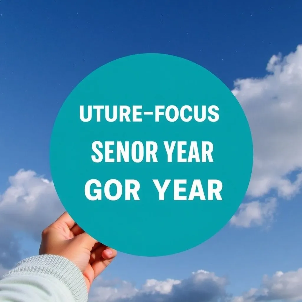 senior year captions